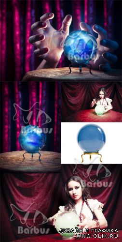 Fortuneteller and magic sphere / Гадалка и магический шар