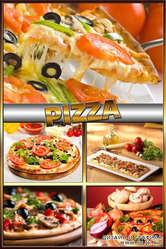 Растровый клипарт : Пицца / Pizza