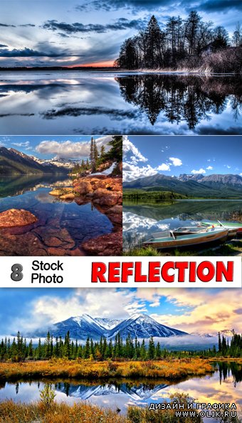 Растровый клипарт : Отражение / Reflection
