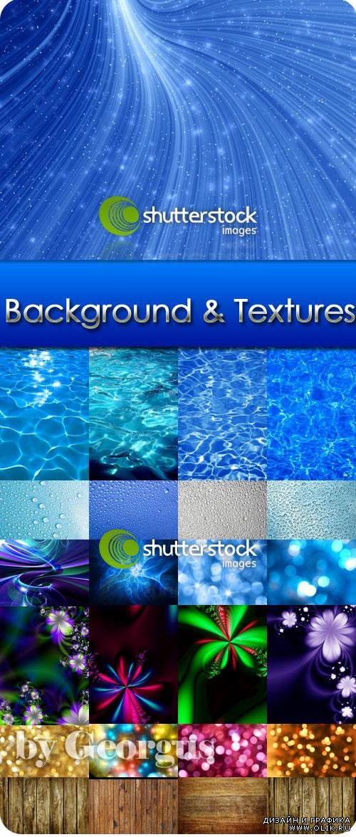 Big collection of backgrounds and textures