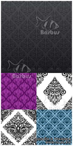 Seamless decorative pattern / Бесшовные декоративные узоры