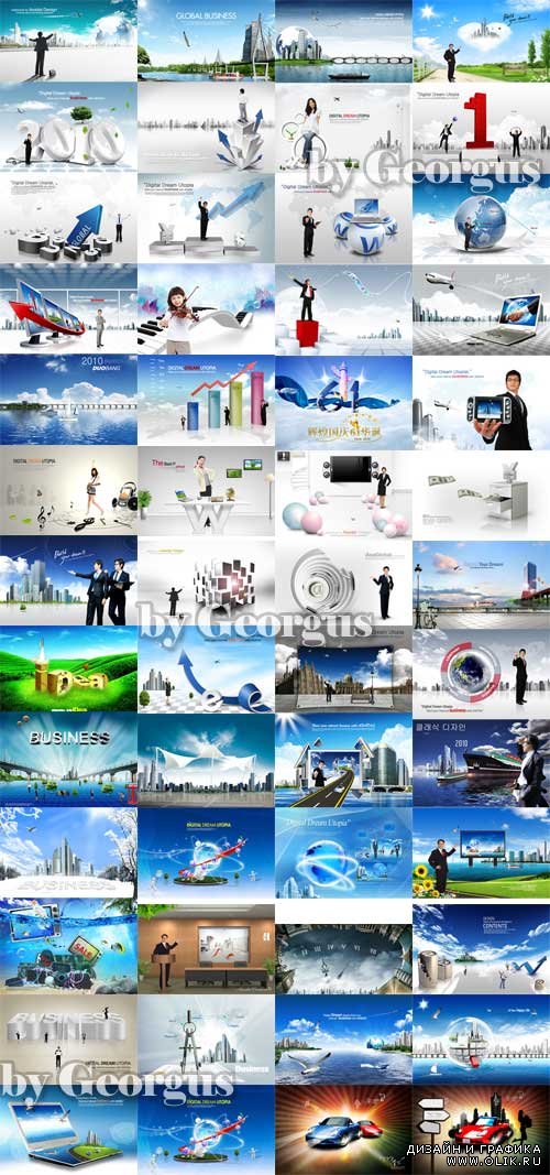 Business PSD collection