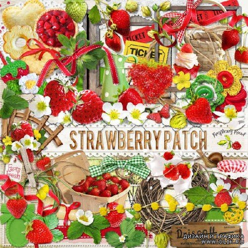 Цифровой скрап-набор - Strawberry Patch