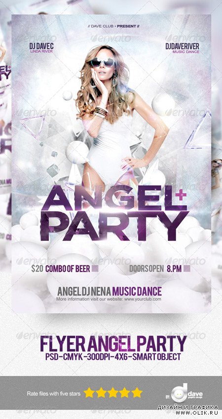 Flyer Angel Party 3