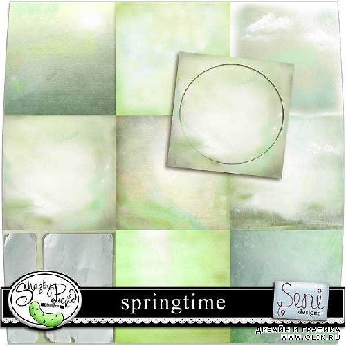 Набор для скрапбукинга - Springtime