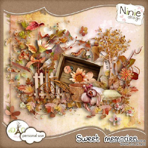 Осенний скрап-комплект - Sweet memories