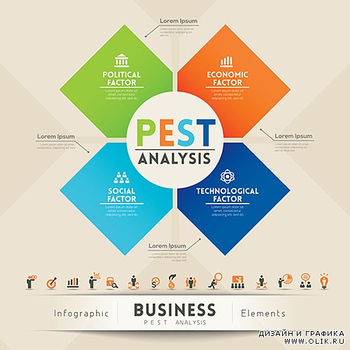 Абстрактные макеты дизайна для бизнеса / Abstract Design Layouts - Business, вектор