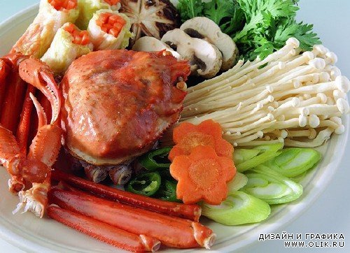 Морепродукты: Блюда из крабов