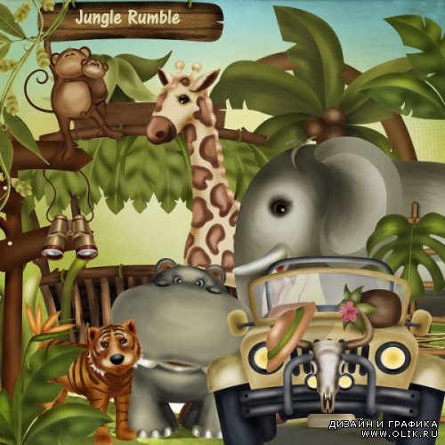 Scrap-kit Jungle Rumble