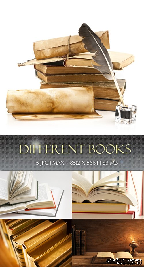 Different books