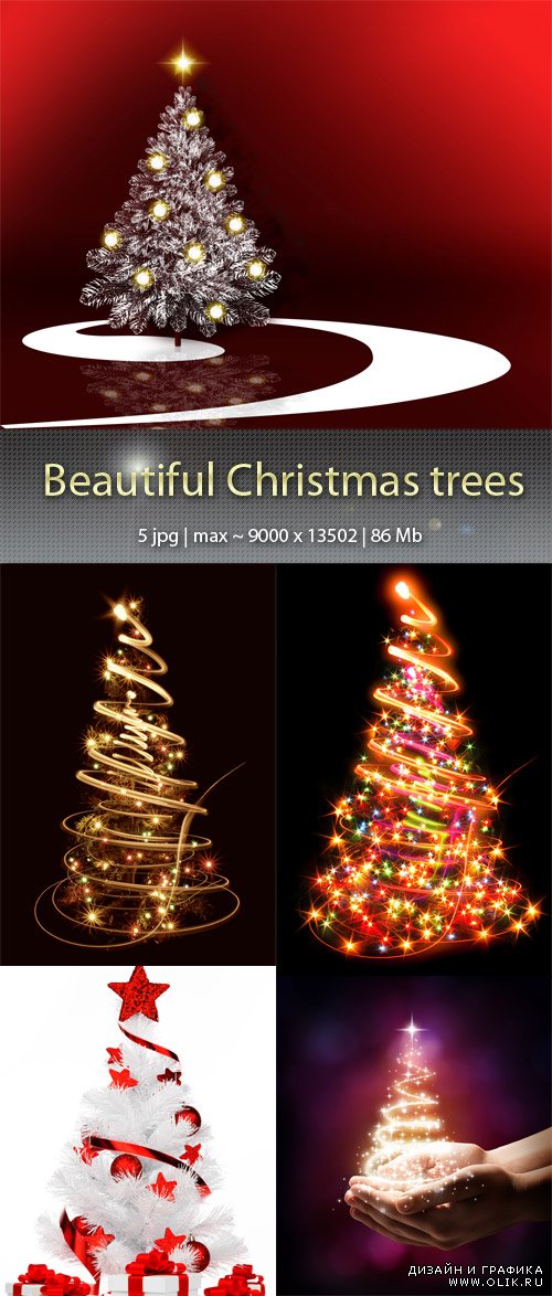 Красивые Рождественские ёлки - Beautiful Christmas trees