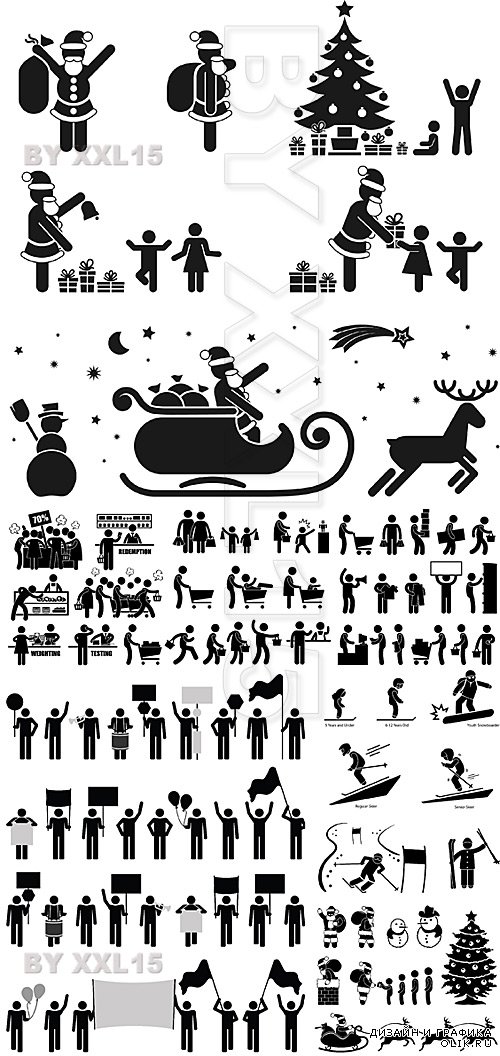 People pictograms 8