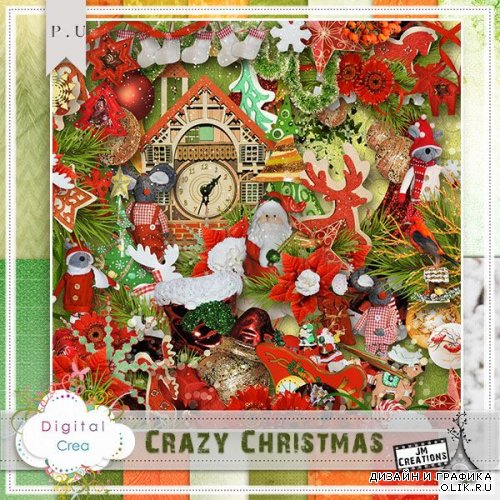 Scrap-kit Crazy Christmas