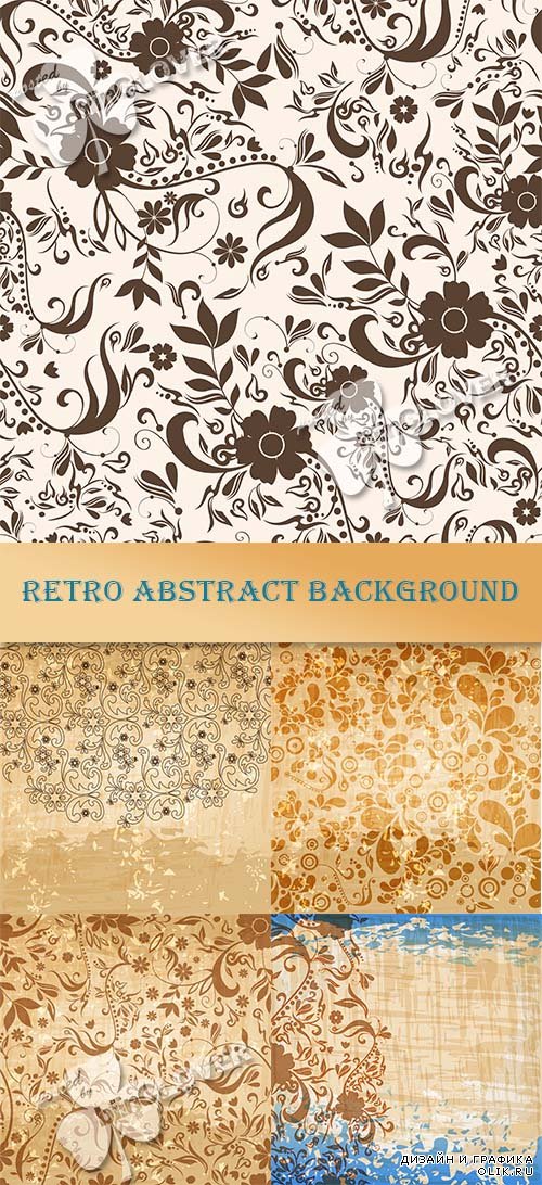 Retro abstract background 0569