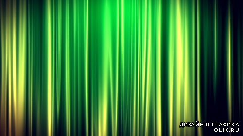 Абстрактный Фон " Зеленые Шторки" HD / Abstract Background "Emerald Verticals” HD