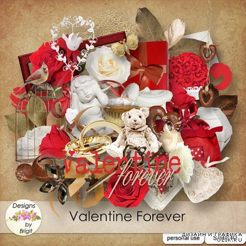 Scrap-kit Valentine Forever