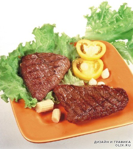 Сочный стейк и жареное мясо (фото)