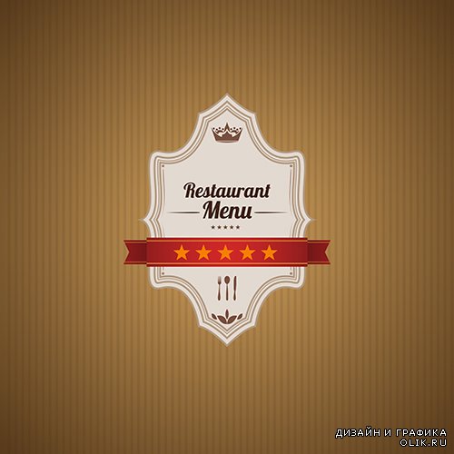 Ресторанные меню в векторе 4