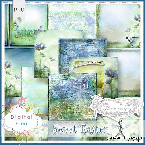 Скрап-набор Sweet Easter - Светлая Пасха