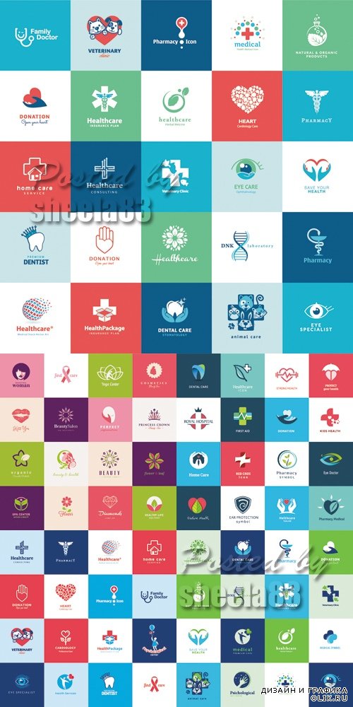 Medical & Healthcare Icons Vector