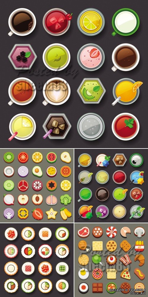 Food Icons Vector 2