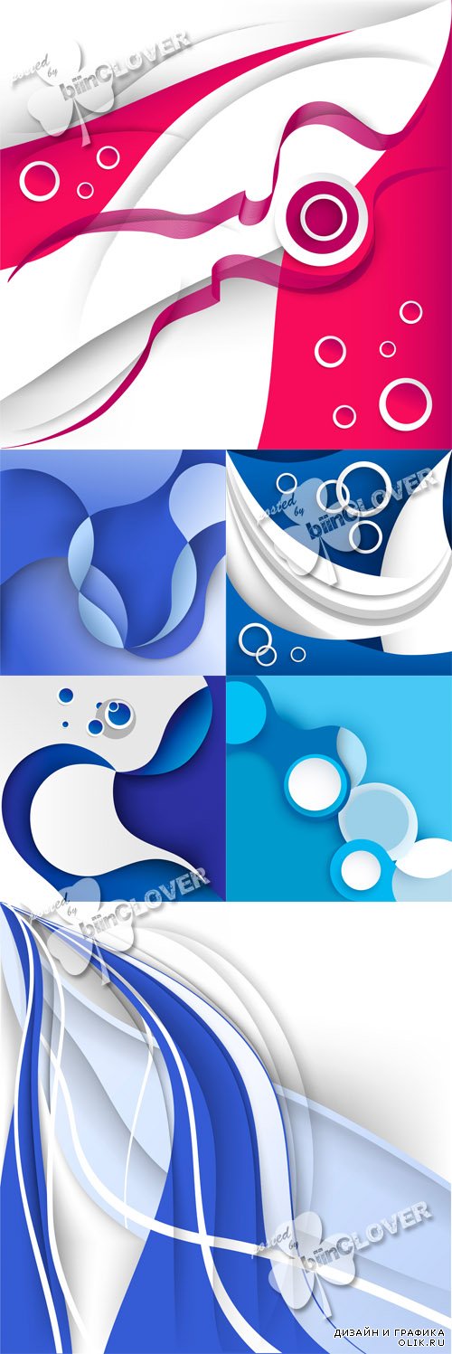 Abstract waves background 0581