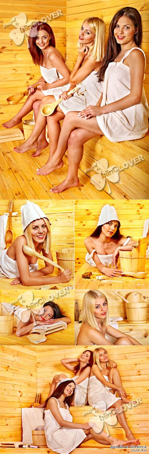 Girl in sauna 0582