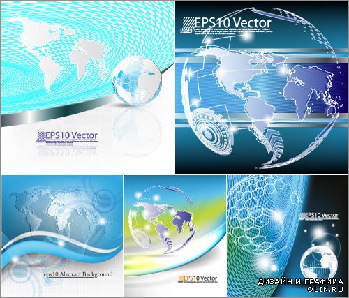 Abstract Business backgrounds Vector