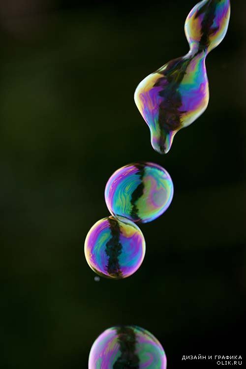 Растровый клипарт - Мыльные пузыри