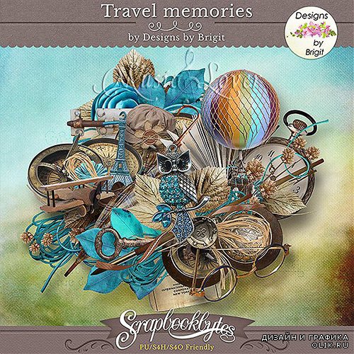 Скрап-набор Travel Memories - Путевые Воспоминания