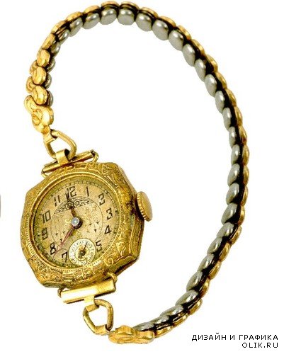 Женские часы (подборка клипарта)