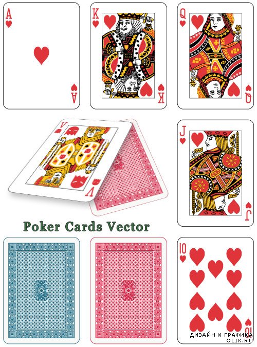 Poker Vector Cards Games