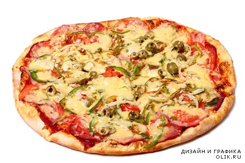 Растровый клипарт - Пицца 6