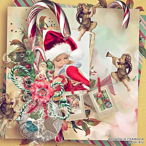 Скрап-набор Shabby Christmas - Рождество в Старину