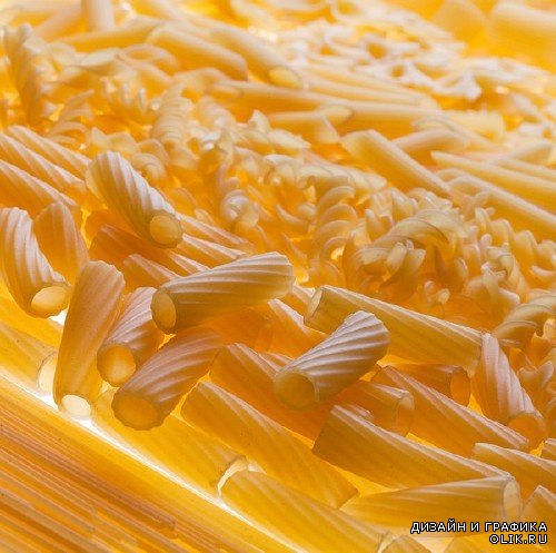 Сырые макароны и рожки (подборка изображений)