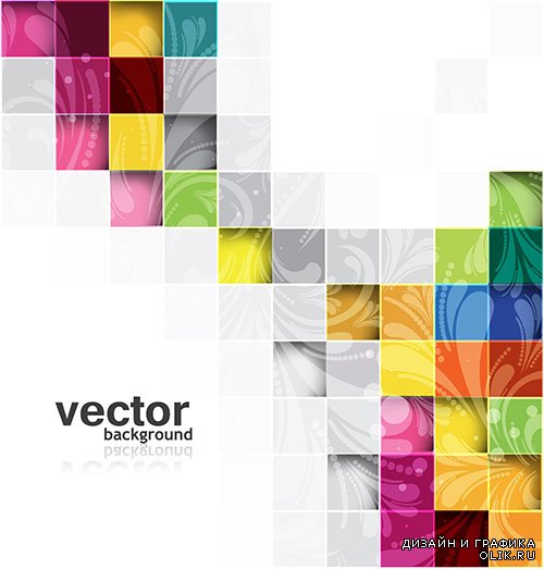Коллекция векторных абстрактных фонов 94