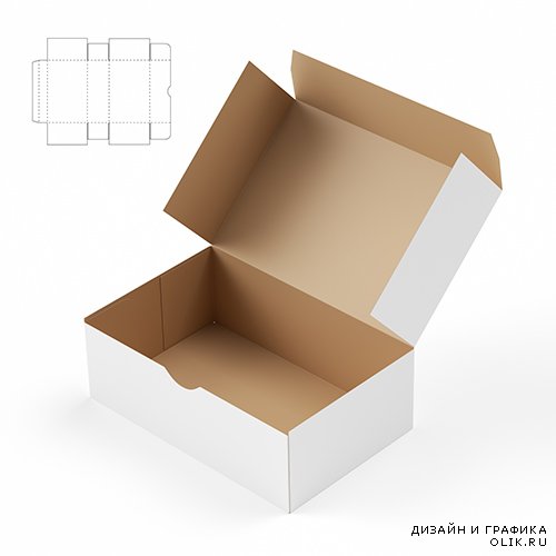 Векторный клипарт - Картонные коробки 2
