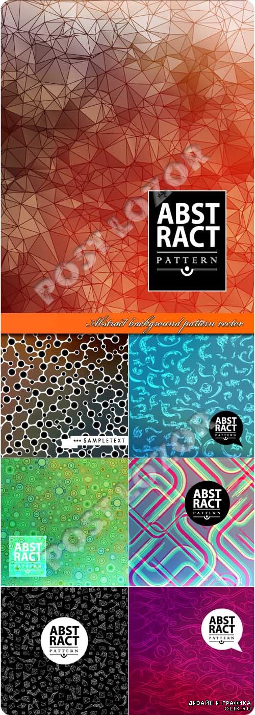 Abstract background pattern vector