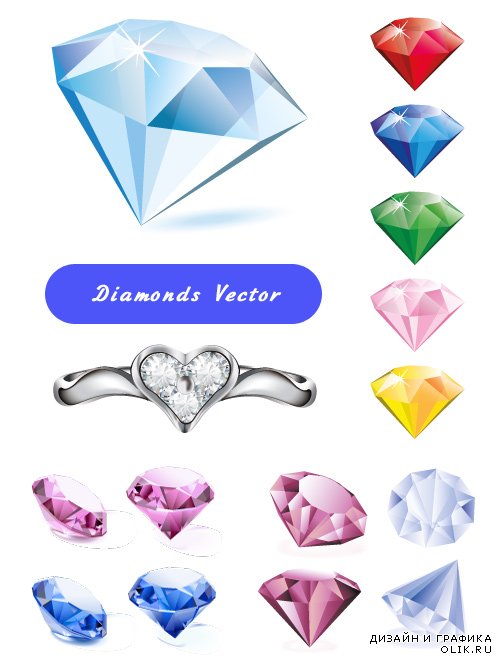 Swarovski crystals, diamonds 13