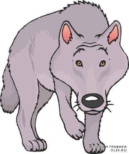 Волк (подборка векторных отрисовок)