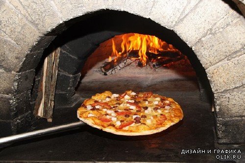 Подборка растровых изображений Пиццы