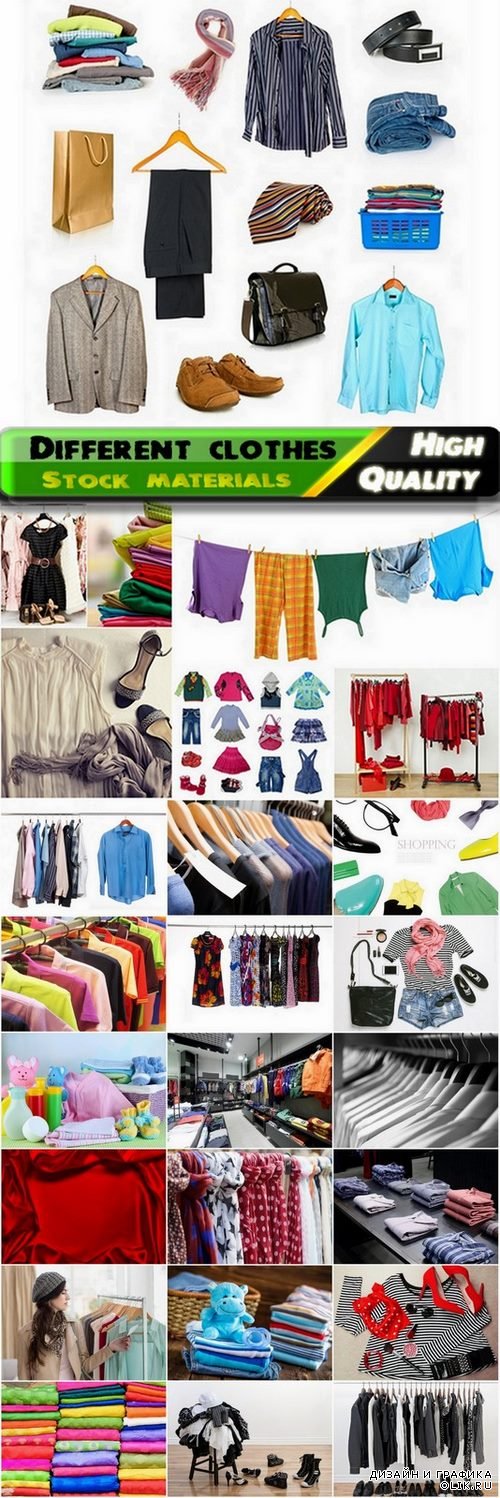 Different clothes and clothes store - 25 HQ Jpg