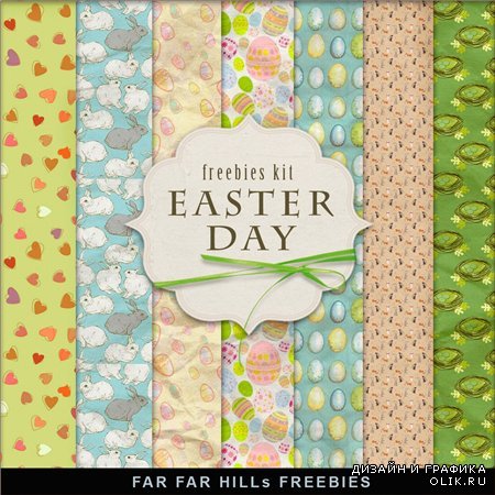 Kit of Backgrounds - Easter Day