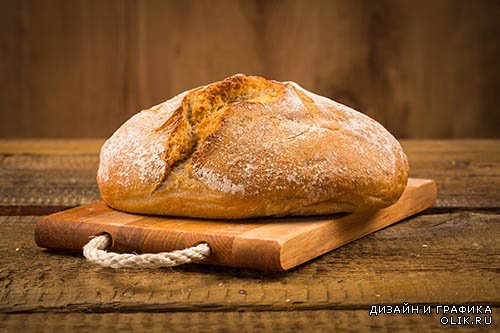 Растровый клипарт - Свежий хлеб 8