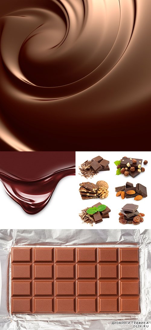 Растровый клипарт - Шоколад 2