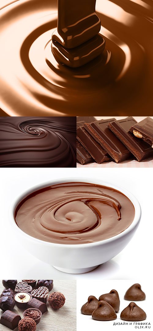 Растровый клипарт - Шоколад 6