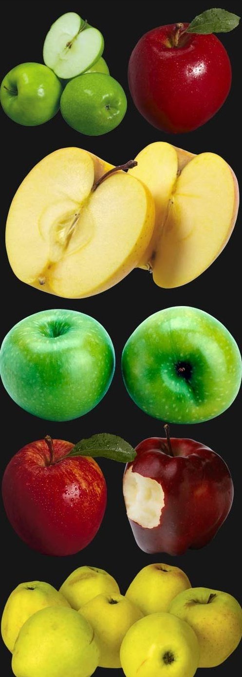 Картинки яблоки - вкусные, сочные, наливные - красные, зеленые, желтые