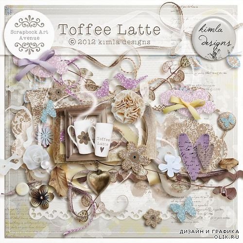 Скрап-набор - Toffee Latte