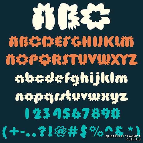 Коллекция алфавитов в векторе 22