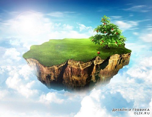 Земля, глобус, облака, экология